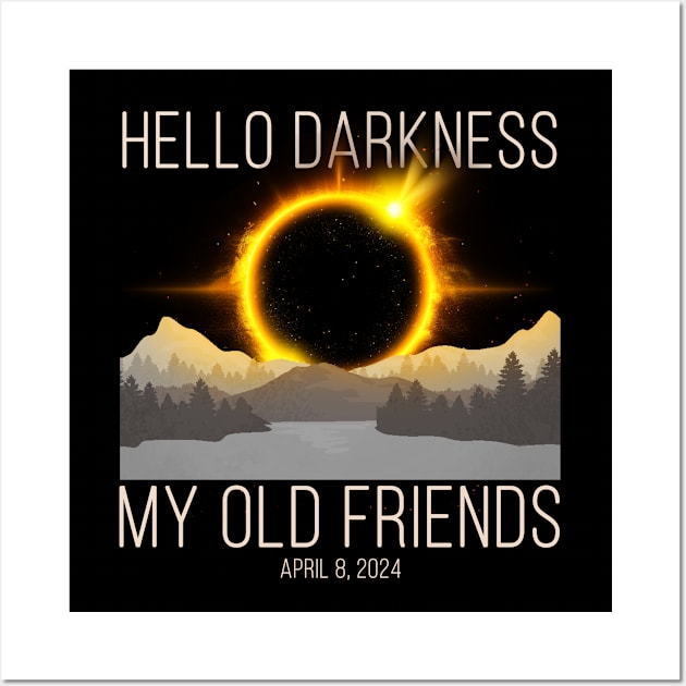 hello darkness my old friend Wall Art by GosokanKelambu